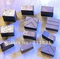 Алмазные сегменты NCCTEC | Пильные головки | Режущие зубья для бетона, Камня, Мрамора | 24*8,0 (9,6) * 13 мм